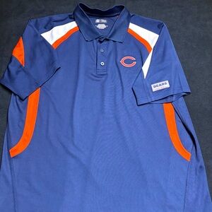 Chicago Bears Polo Golf Shirt - Team Apparel - Excellent Condition - size XXL